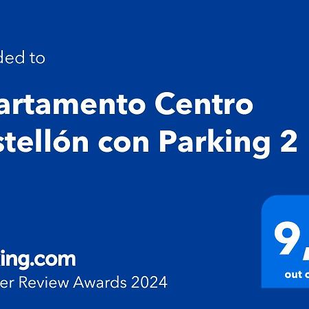 Apartamento Centro Castellon Con Parking 2 Castellón de la Plana Extérieur photo